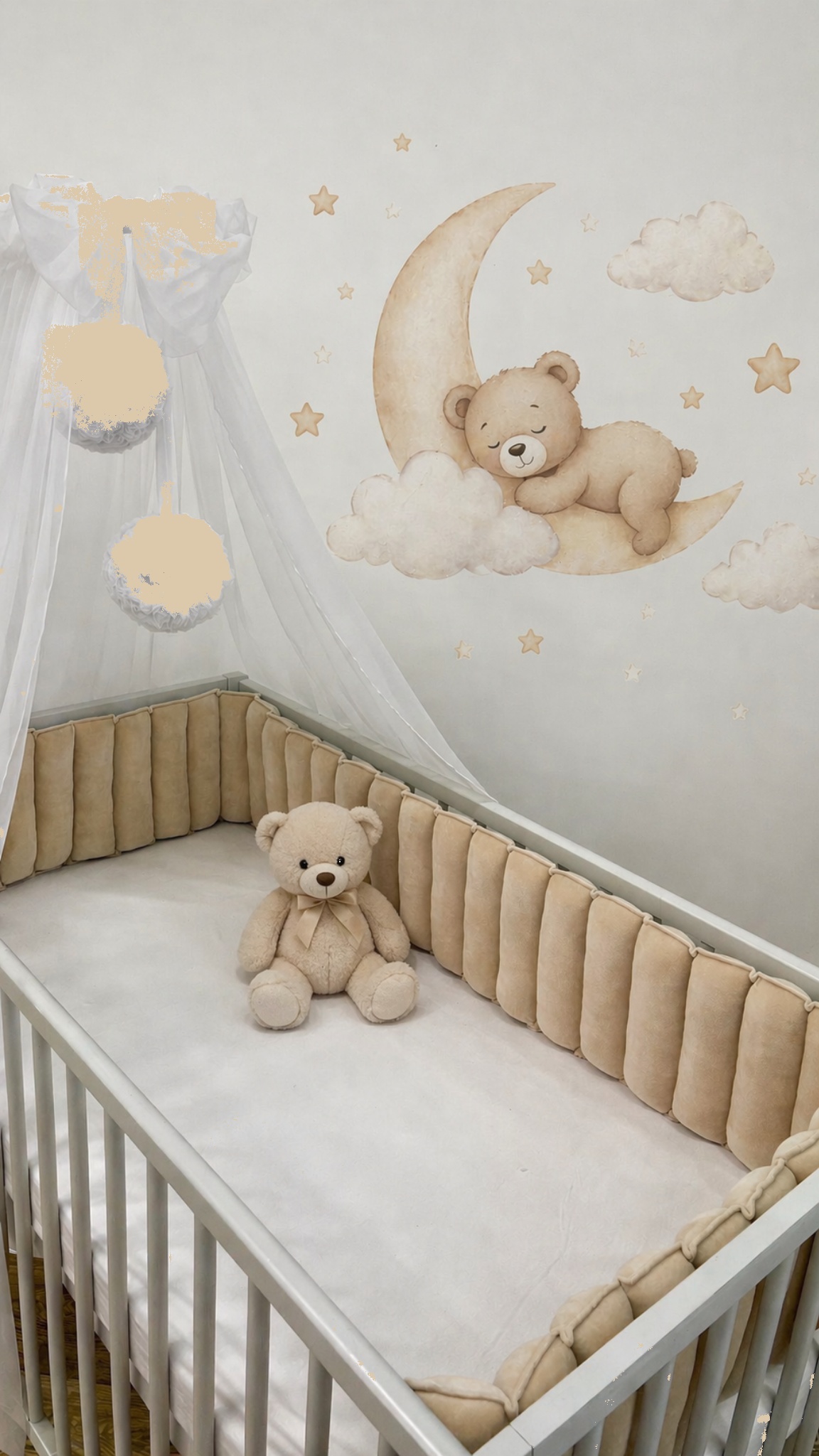 ochraniacz_do_lozeczka_dla_dziecka_beżowy1